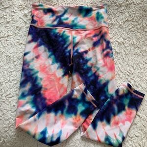 Athleta Tie Die Leggings